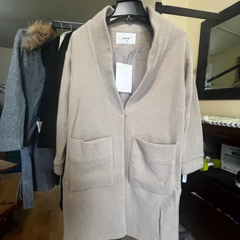 Women's Tan Coat